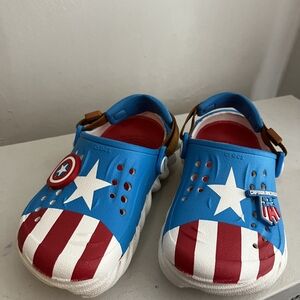 CROCS Kids  Captain America Crocs